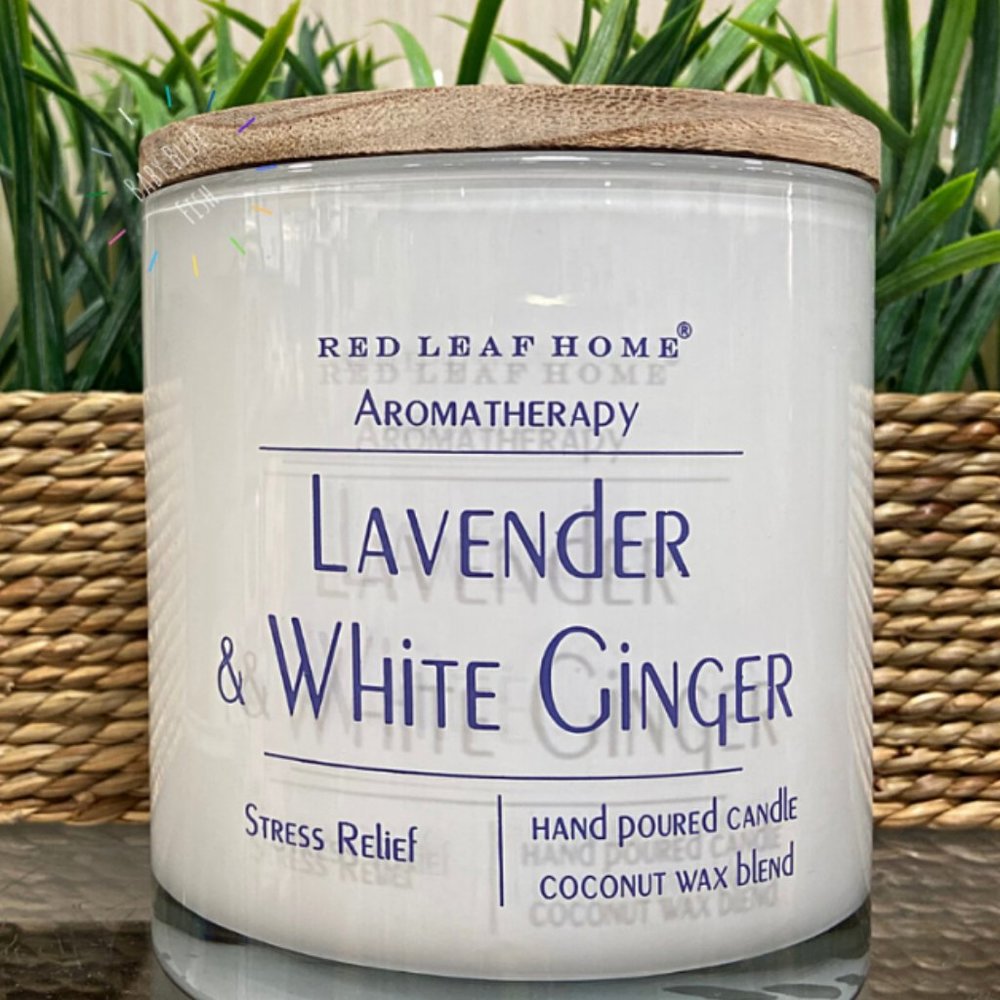 Red Leaf Home (Lavender & White Ginger)